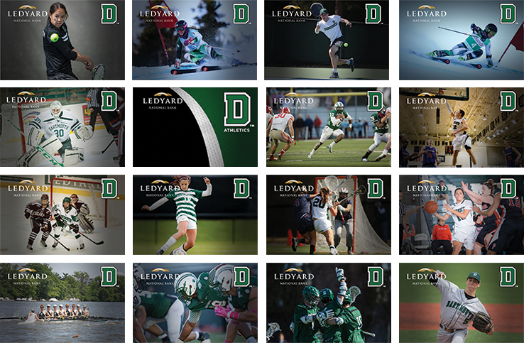 Dartmouth Athletic card design options